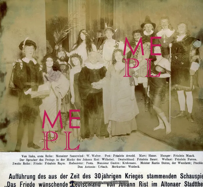 : Performance of the Altonaer Stadttheater, 1919 : Performance of the Altonaer Stadttheater, 1919