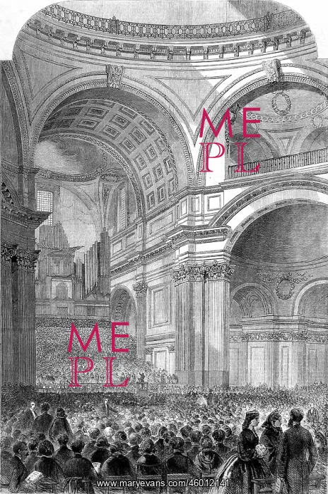 : Performance of The Messiah in St. Paul's Cathedral 1861 : Performance of The Messiah in St. Paul's Cathedral 1861