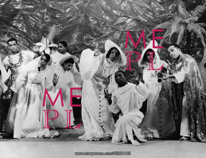 : Performance of the opera Four Saints in Three : Performance of the opera Four Saints in Three