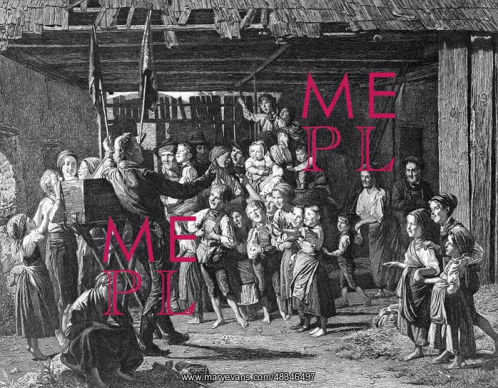 : Performance of a peepman : Performance of a peepman