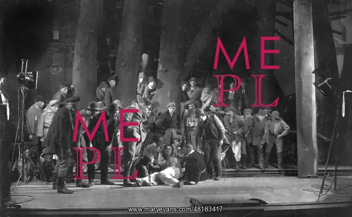 : Performance of The Robbers by Friedrich Schiller, 1926 : Performance of The Robbers by Friedrich Schiller, 1926