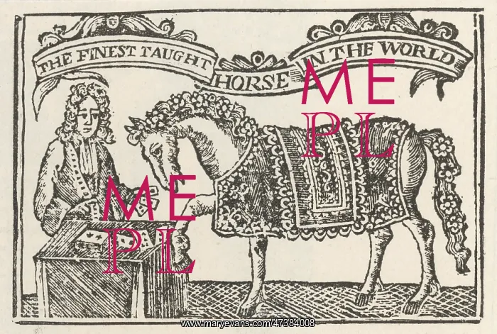 : Performing Horse circa 1700 : Performing Horse circa 1700