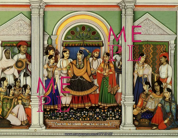 : Performing Nautch Girl : Performing Nautch Girl