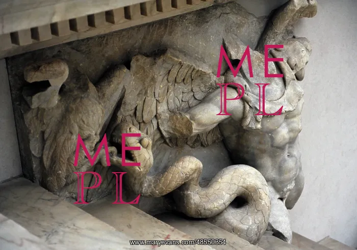 : Pergamon Altar. Detail : Pergamon Altar. Detail