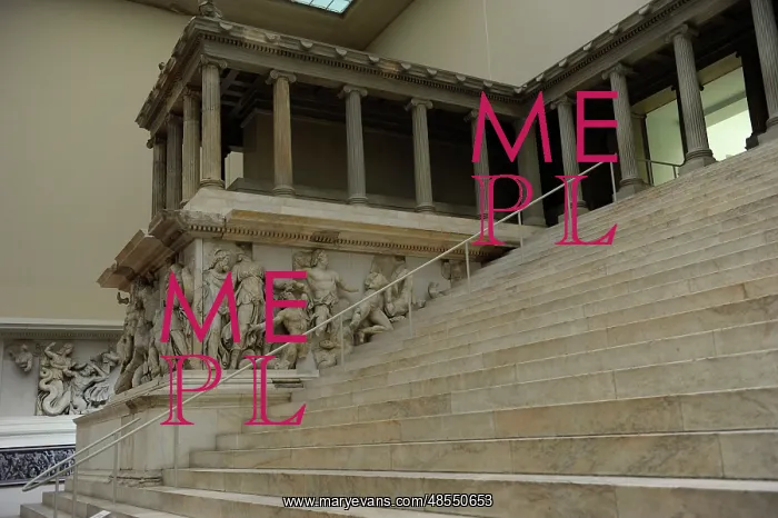 : Pergamon Altar. Detail : Pergamon Altar. Detail