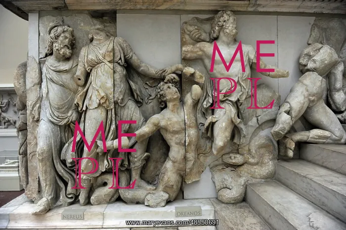 : Pergamon Altar. Detail