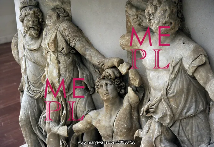 : Pergamon Altar. Detail : Pergamon Altar. Detail