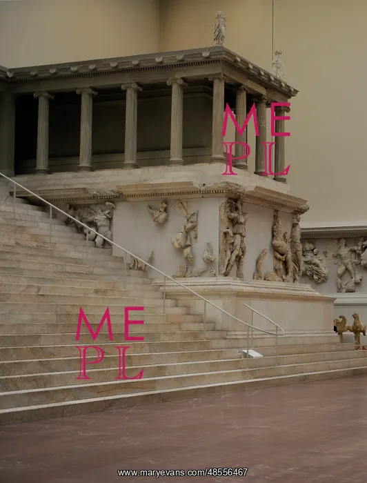 : Pergamon Altar. Detail : Pergamon Altar. Detail