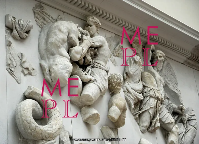 : Pergamon Altar. Aether and Uranus : Pergamon Altar. Aether and Uranus