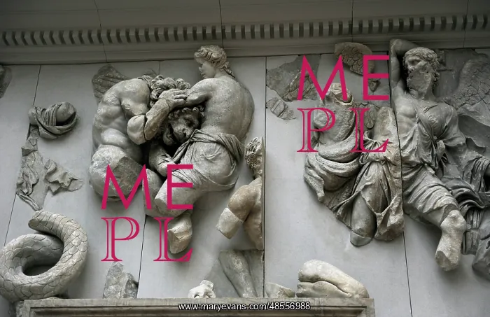 : Pergamon Altar. Aether and Uranus : Pergamon Altar. Aether and Uranus