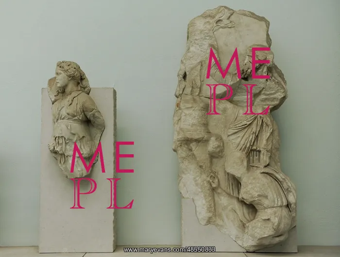 : Pergamon Altar. Telephos Frieze. Detail : Pergamon Altar. Telephos Frieze. Detail