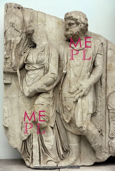 : Pergamon Altar. Telephos Frieze. Detail : Pergamon Altar. Telephos Frieze. Detail