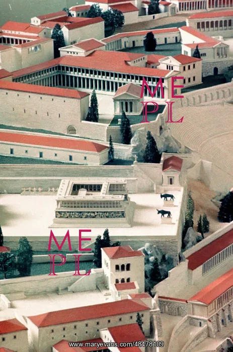 : Pergamon City is reconstructed in the Pergamon : Pergamon City is reconstructed in the Pergamon