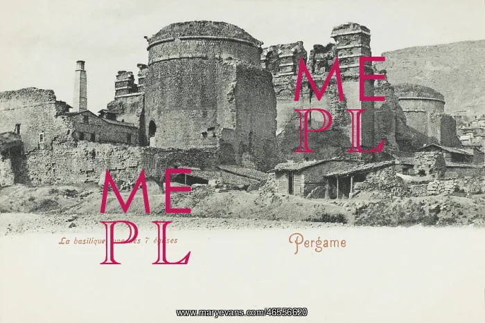 : Pergamon, Turkey - The Basillica : Pergamon, Turkey - The Basillica