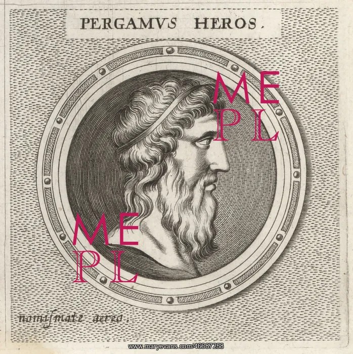 : Pergamus, hero founder of the town of Pergamum : Pergamus, hero founder of the town of Pergamum