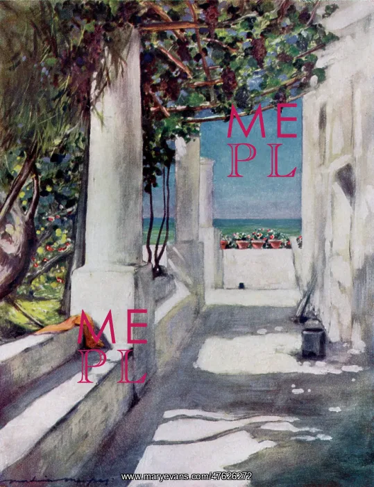 : Pergola, Capri, Naples, Italy : Pergola, Capri, Naples, Italy