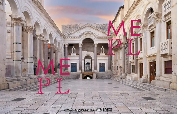 : Peristyle, Diocletian's Palace, Split, Croatia : Peristyle, Diocletian's Palace, Split, Croatia