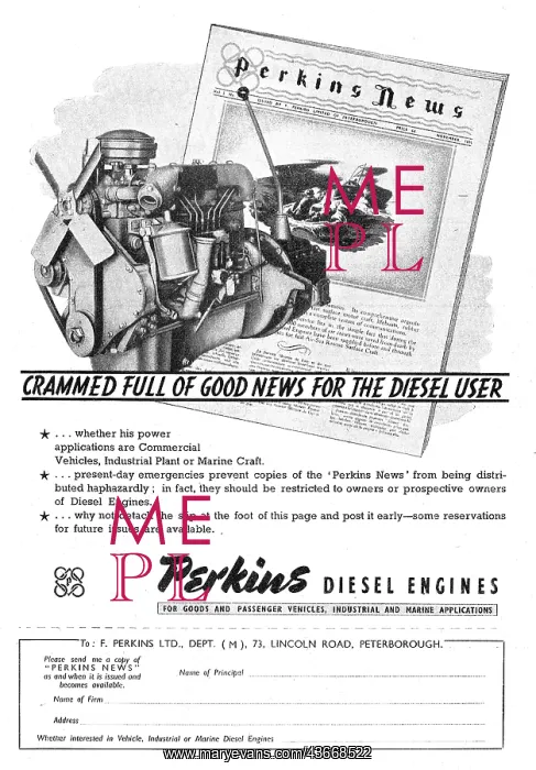  : Perkins Diesel Engines