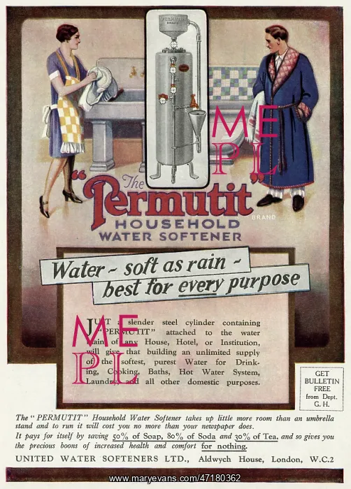  : PERMUTIT WATER SOFTENER