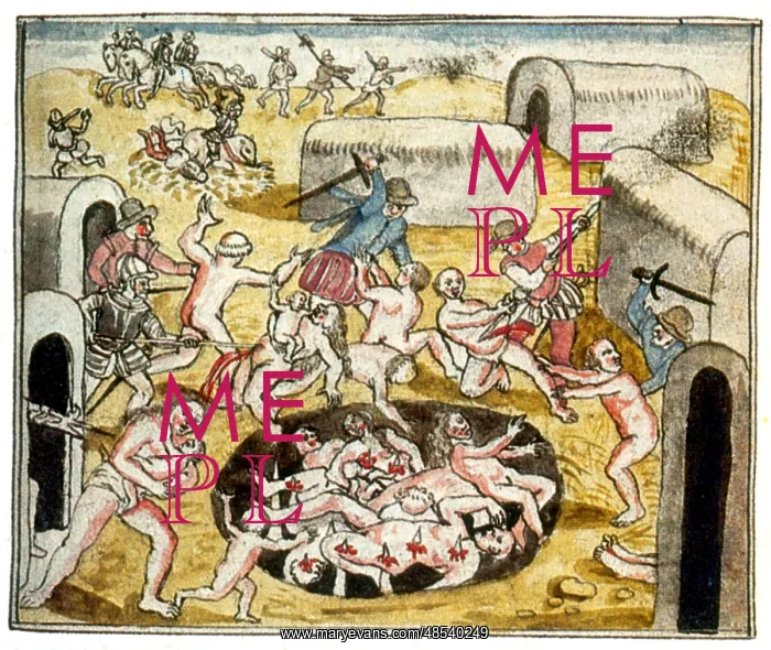 : Persecuted Guatemalan Indians, 16th Century : Persecuted Guatemalan Indians, 16th Century
