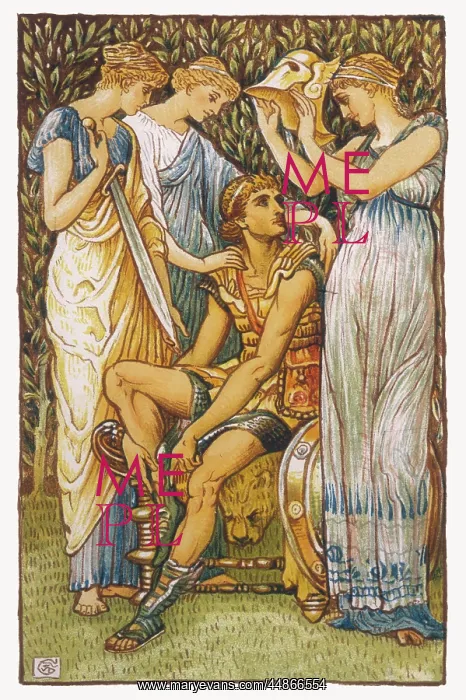 : Perseus armed by the Nymphs : Perseus armed by the Nymphs