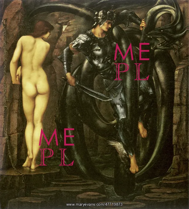 : Perseus Saves Andromeda, by Burne-Jones : Perseus Saves Andromeda, by Burne-Jones