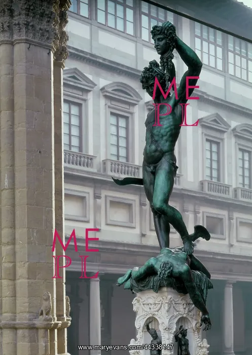 : Perseus, sculpture by Benvenuto Cellini : Perseus, sculpture by Benvenuto Cellini