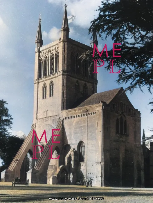 : PERSHORE ABBEY : PERSHORE ABBEY