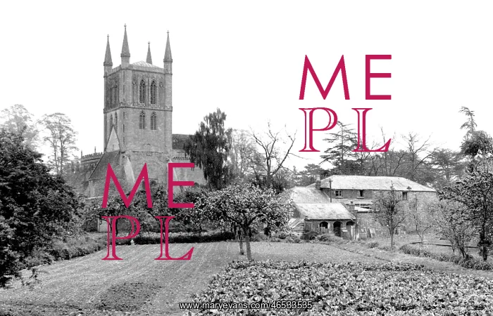 : Pershore, the Abbey c1955