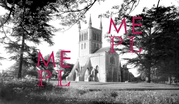  : Pershore, the Abbey c1960