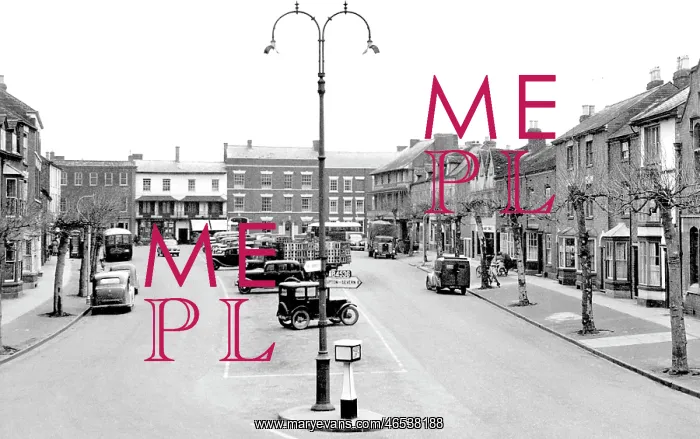  : Pershore, Broad Street c1950
