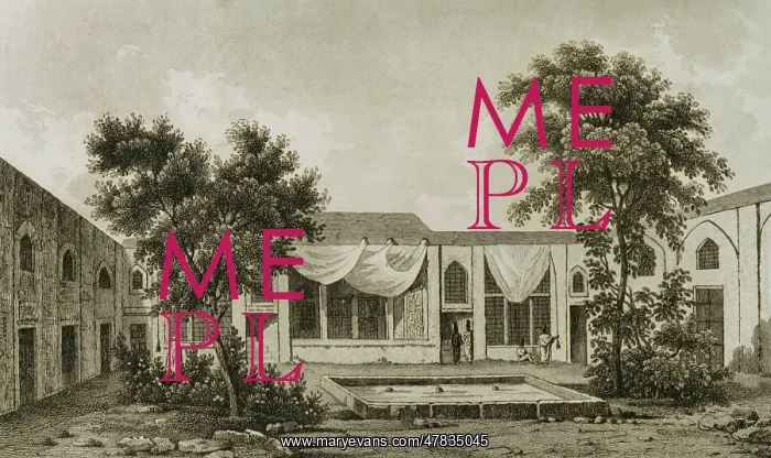 : Persia, Tehran. Palace of the British envoy : Persia, Tehran. Palace of the British envoy