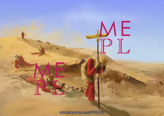 : Persian army expiring in a desert : Persian army expiring in a desert