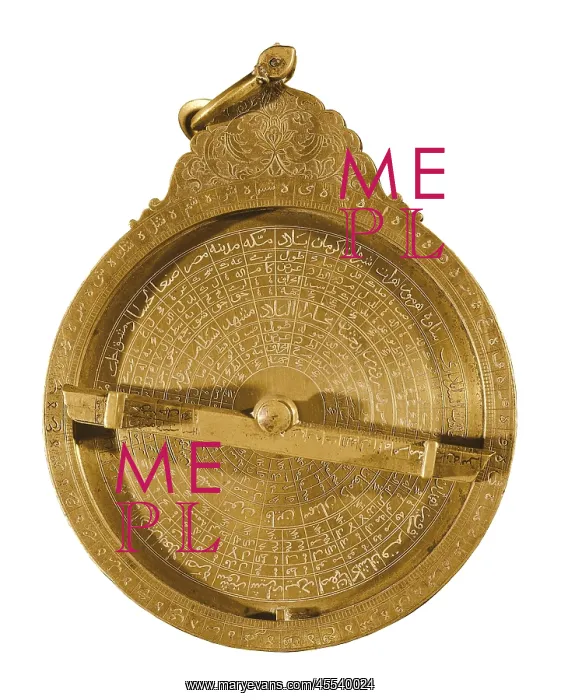 : Persian astrolabe from 17th century. FRANCE. ZLE-DE-FRANCE : Persian astrolabe from 17th century. FRANCE. ZLE-DE-FRANCE