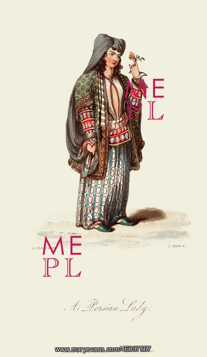 : A Persian lady : A Persian lady