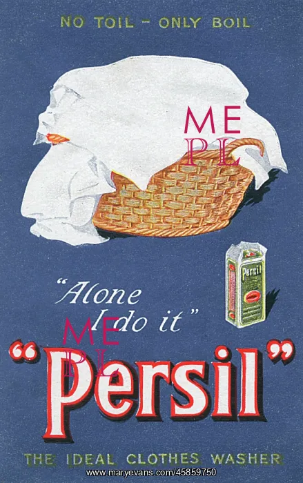 : PERSIL SOAP ADVT / P'CARD : PERSIL SOAP ADVT / P'CARD