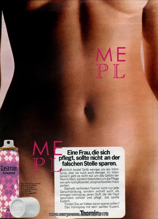 : personal hygiene, advertising, advert for Tasmin : personal hygiene, advertising, advert for Tasmin