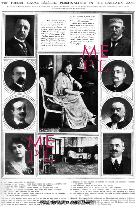 : Personalities in the Caillaux case : Personalities in the Caillaux case