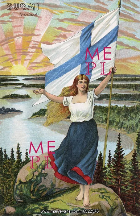: The Personification of Finland (Suomi) : The Personification of Finland (Suomi)