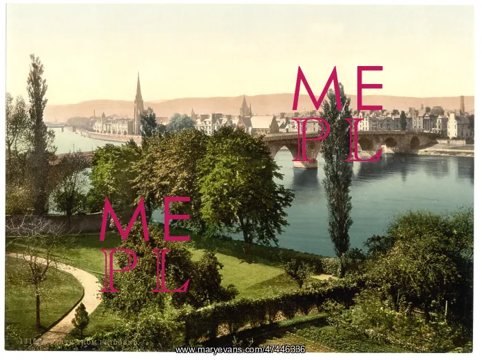 : Perth from Bridgend, Scotland : Perth from Bridgend, Scotland