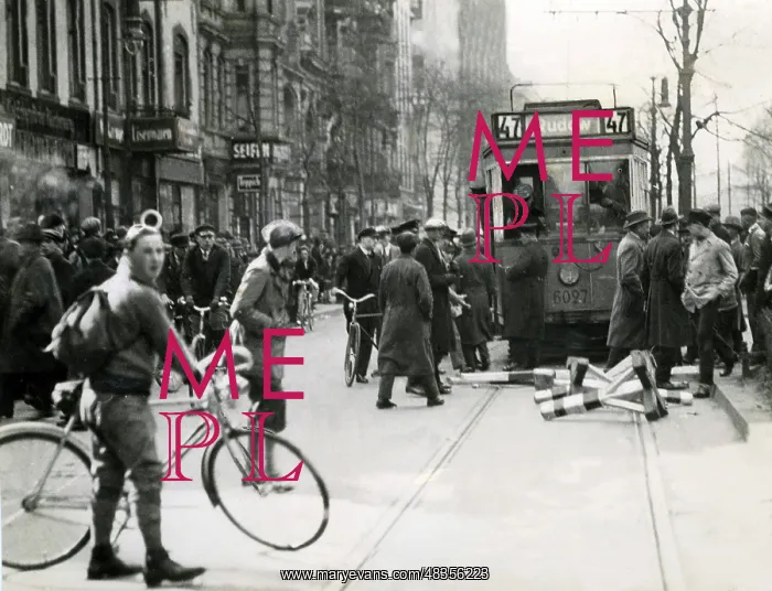: Perturbation of local traffic by demonstrators, 1929 : Perturbation of local traffic by demonstrators, 1929