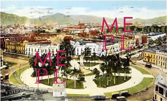 : PERU / LIMA / SQUARE 1926 : PERU / LIMA / SQUARE 1926
