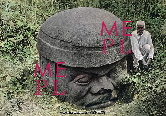 : PERU / MASSIVE OLMEC HEAD : PERU / MASSIVE OLMEC HEAD