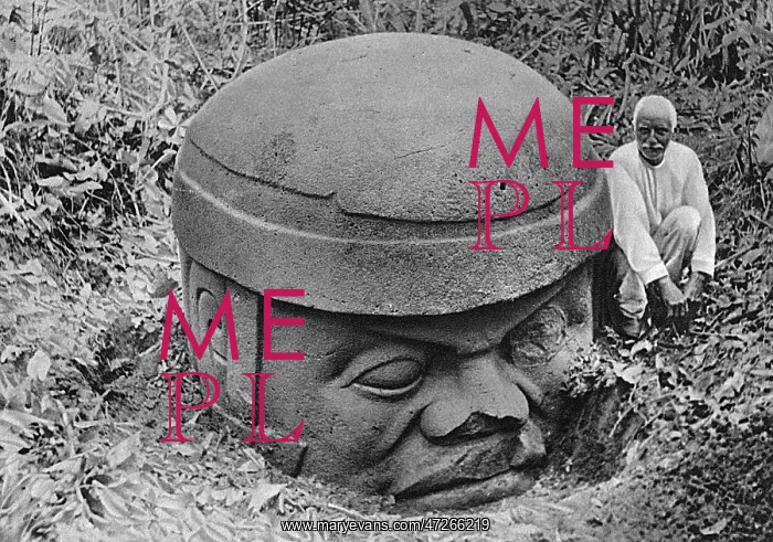 : PERU / MASSIVE OLMEC HEAD : PERU / MASSIVE OLMEC HEAD