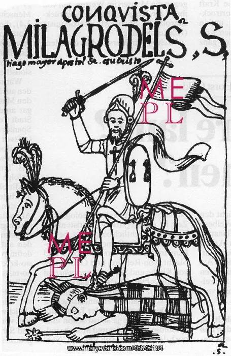  : Peru, Spanish colonization, Saint Jacob as Indian