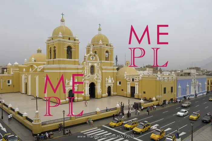  : PERU. Trujillo. Cathedral in Arms Square