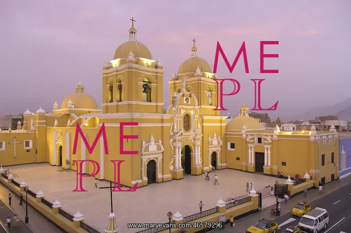  : PERU. Trujillo. Cathedral in Arms Square