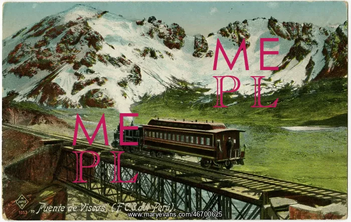 : Peru - Viscas Bridge - The Central Railway (FCC) : Peru - Viscas Bridge - The Central Railway (FCC)