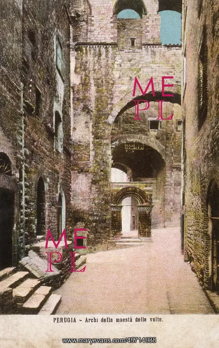 : Perugia, Umbria, Italy - Arches : Perugia, Umbria, Italy - Arches