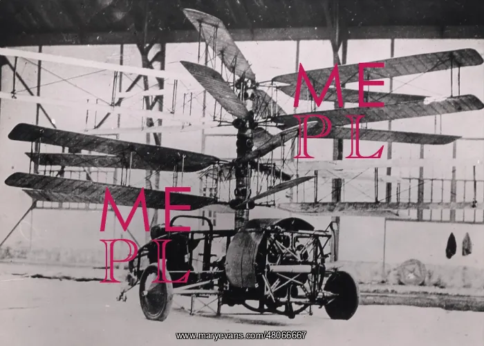 : Pescara helicopter of 1923 : Pescara helicopter of 1923